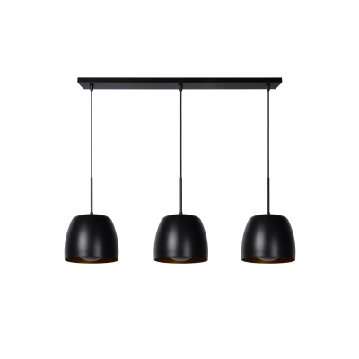 lafabryka.pl NOLAN - Lampa wisząca - 3xE27 - Black 30488/03/30 Lucide